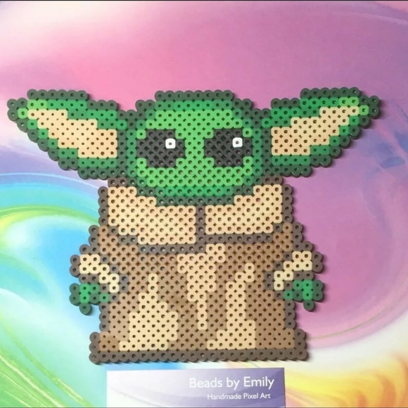 Baby Yoda Magnet - Cute Home Decor - Mandalorian - Grogu - Kids Room - Game Room - Picture 2 of 5